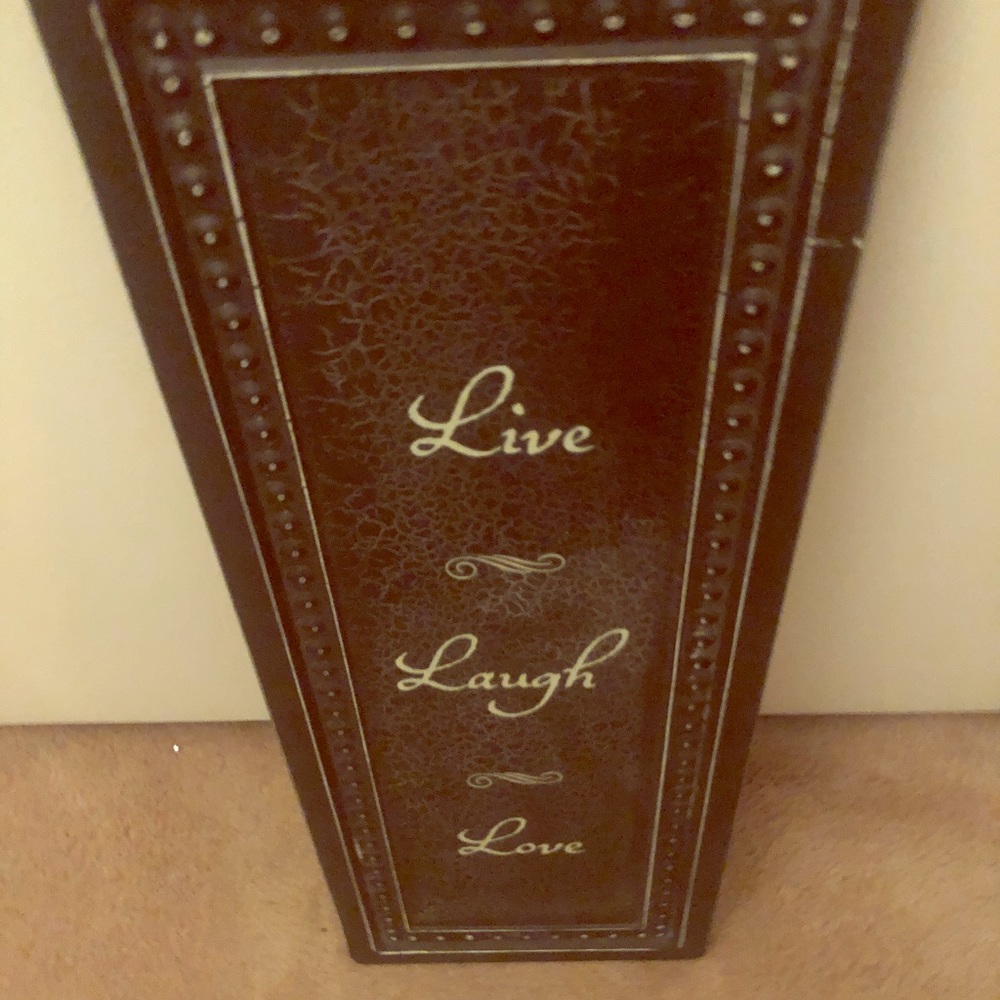 Home Decor Metal signage for home LIVE, LOVE LAUGH
